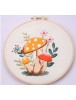 DIY Hand Craft Mushroom Design Pattern Embroidery Kits 